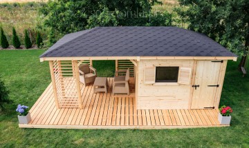 Domek wypoczynkowy z drewna la mare 0