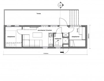 Luxe chalet 2 kamers 0