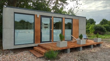 Tiny house woning chalet vakantie huis 1