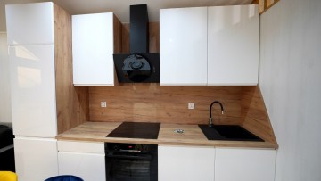 Tinyhouse met tussenvloer complete keuken